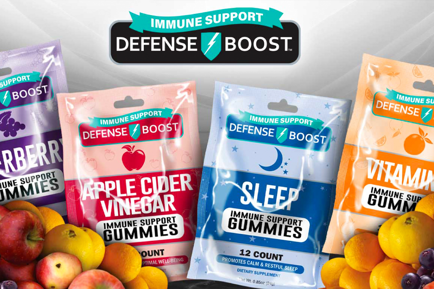 Defense Boost Gummies variety pack